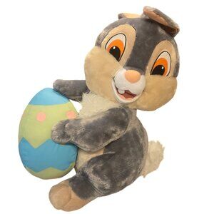 Disney Thumper Plush Holding Easter Egg LARGE 26 Inch Vintage Collectible Rare
